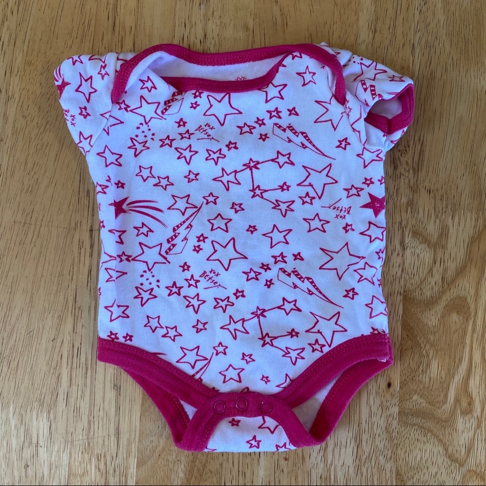 Shooting Star Lightening Betsey Johnson Onesie